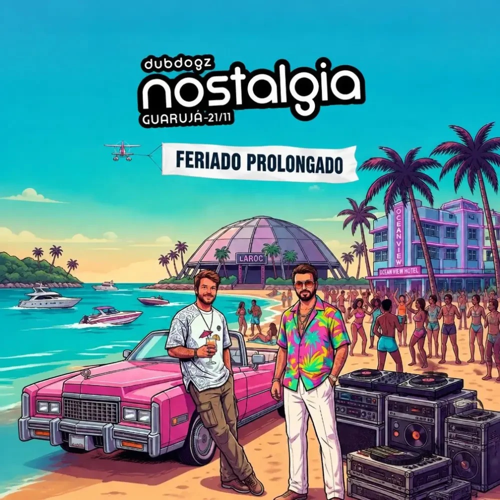Laroc Guarujá Dubdogz apresenta: Nostalgia